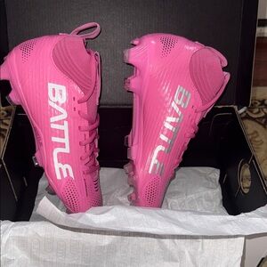 Battle Pink Cleats